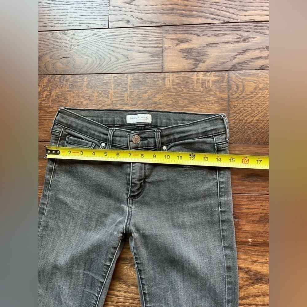 Banana Republic jeans black size 29L skinny - Picture 3 of 10